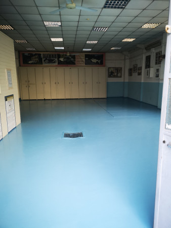 Verniciatura pavimento industriale dopo