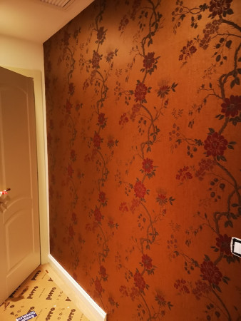 Tappezzeria vinilica in disegno